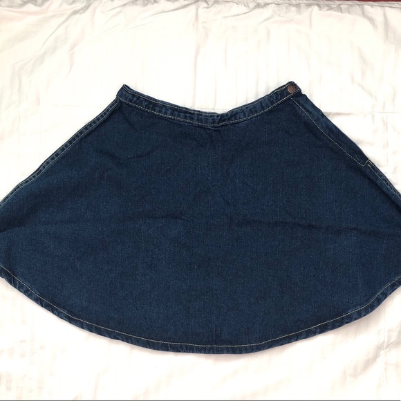 Blue Denim Skater/Circle Skirt - Picture 1 of 3